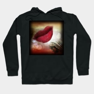 red lips Hoodie